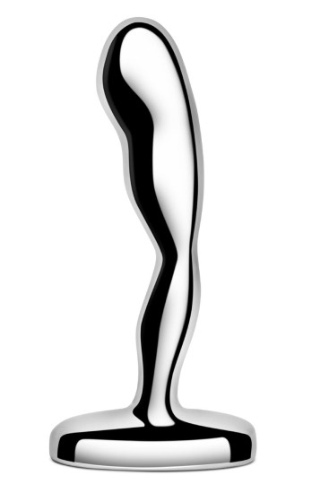 b-Vibe Stainless Steel Prostate Plug Silver