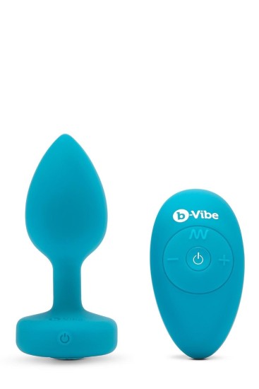 b-Vibe Vibrating Jewel Plug S/M