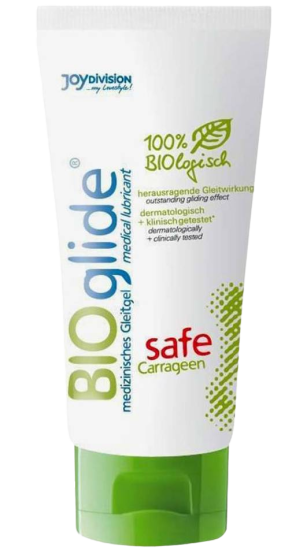 BIOGLIDE SAFE 100 ML Karagen (Bio kvalita, proti viru HPV)