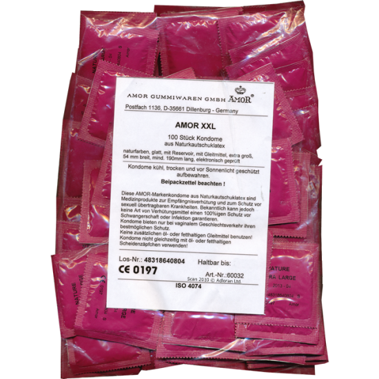 Amor 1000 Condoms: XXL