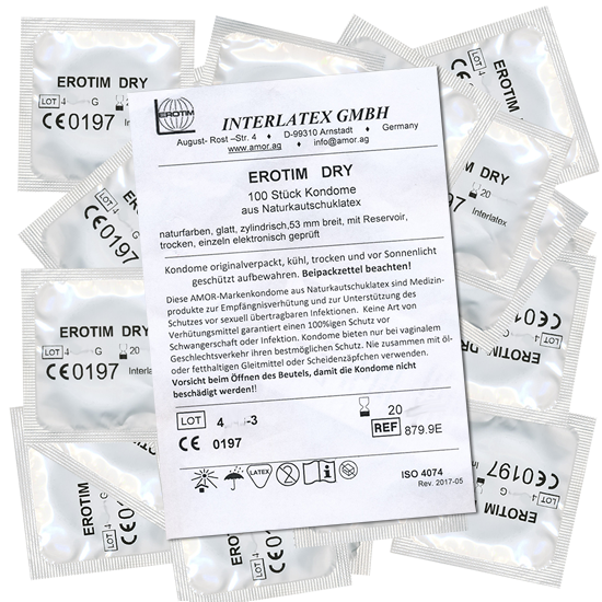 AMOR Bulk-Pack: Erotim Dry, 100