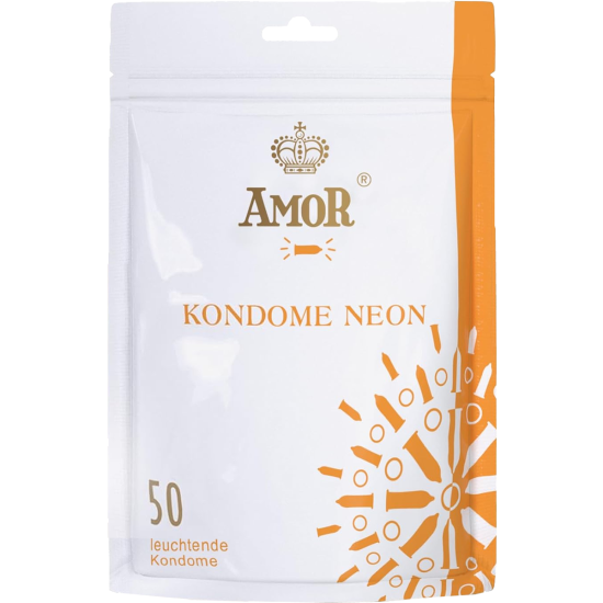 Amor Bulk-Pack: NEON, 50 condoms