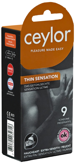 Ceylor Single: Thin Sensation 9 pcs