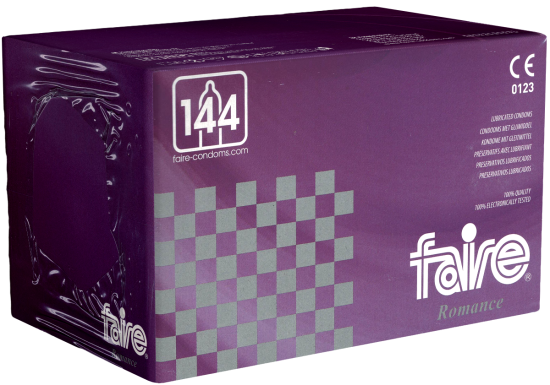 Faire Romance Bulk-Pack, 144 condoms