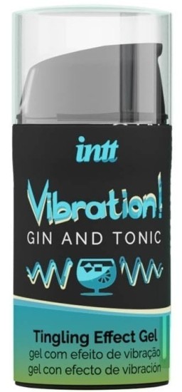 intt Vibration! Tingling Effect Gel Gin And Tonic 15 ml