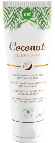 Vegan Coconut Waterbased Lubricant 100 ml INTT