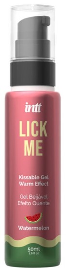 INTT Lick meSlíbatelný gel s hřejivým efektem Watermelon 50 mlINTT Lick meSlíbatelný gel s hřejivým efektem Watermelon 50 mlINTT Lick meSlíbatelný gel s hřejivým efektem Watermelon 50 ml