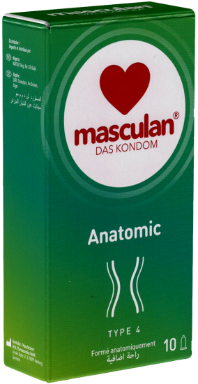 Masculan Anatomic 10 ks