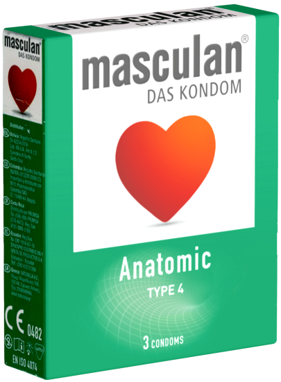 Masculan Anatomic 3 ks