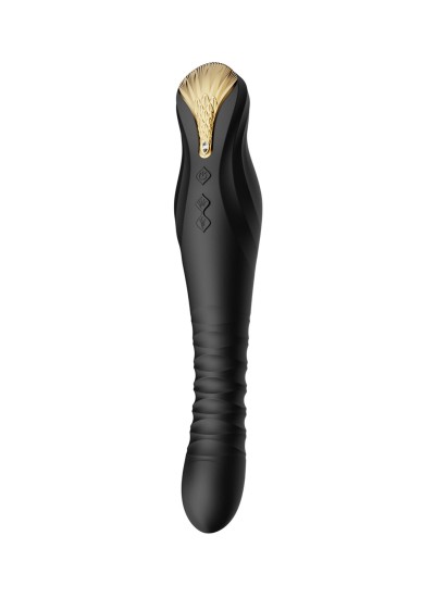 Zalo King Vibrating Thruster Obsidian