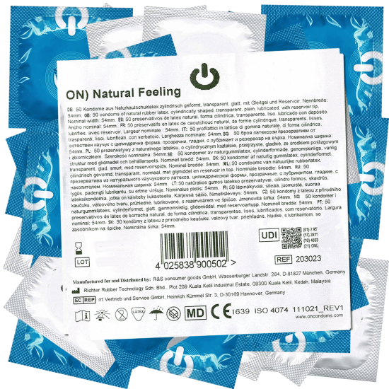 On) Bulk-Pack: Natural Feeling, 50 condoms