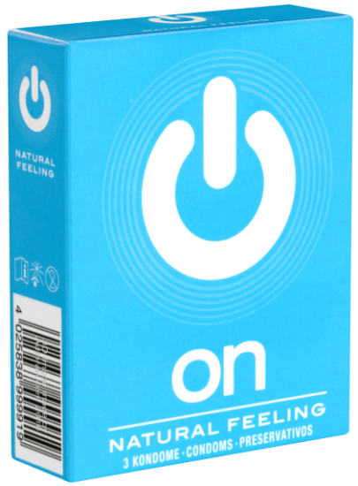 On) Single: Natural Feeling, 3 condoms
