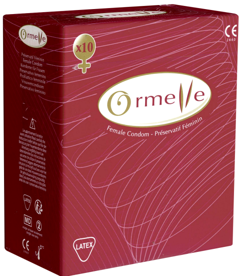 Ormelle Single: Female Condom, 10 pieces