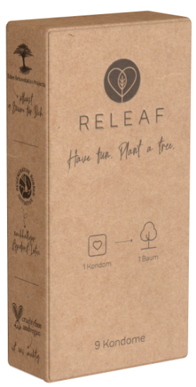 ReLeaf Single: 9 vegan condoms plus a good deed