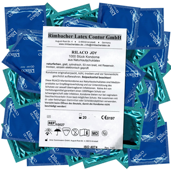 Rilaco Bulk-Pack: Joy, 1000 dry condoms