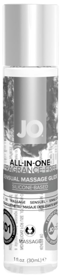 JO All in One masážní a lubrikační olej 30 ml bez vůně