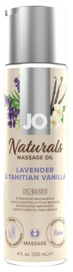 System JO Lavender & Tahitian Vanilla esenciální masážní olej 120 ml