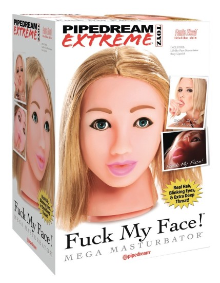 Pipedream Extreme Toyz Fuck My Face! Blonde