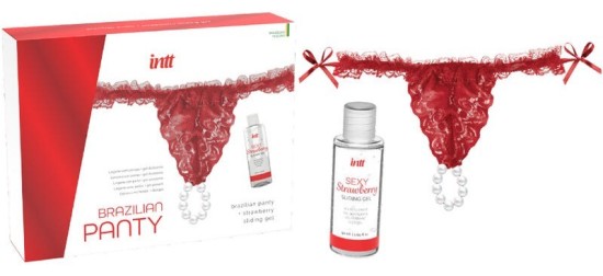 INTT BRAZILIAN PANTY RED