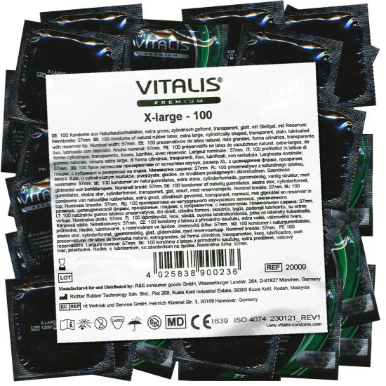 Vitalis Premium X large 100 ks