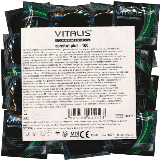 Vitalis Premium Comfort Plus 100 ks