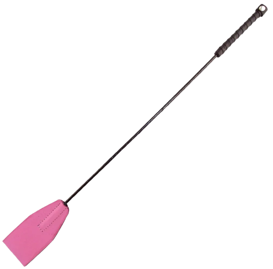 ROUGE Leather Riding Crop Pink