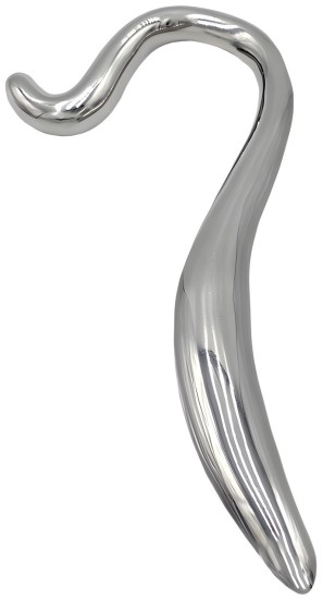 ROUGE Stainless Steel Hollow Curved Wand In Case