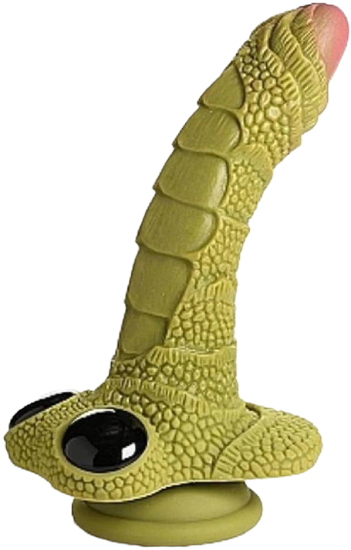 Creature Cocks Swamp Monster Scaly Silicone Dildo