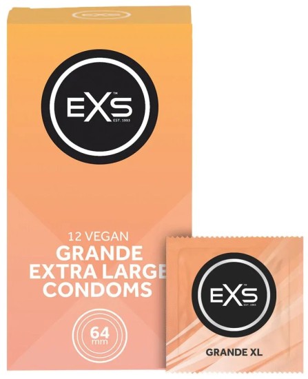 EXS Grande - Extra Large Condoms - 12 pieces