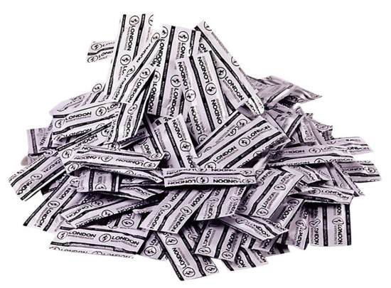 London Durex Wet 500 pcs