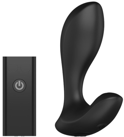 Nexus Duo Remote Control Beginner Butt Plug Medium Black