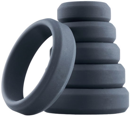 BONERS 6-Piece Cock Ring Set