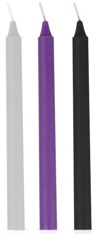 Easytoys Sensual Hot Wax Candles 3 pcs. Fetish Collection