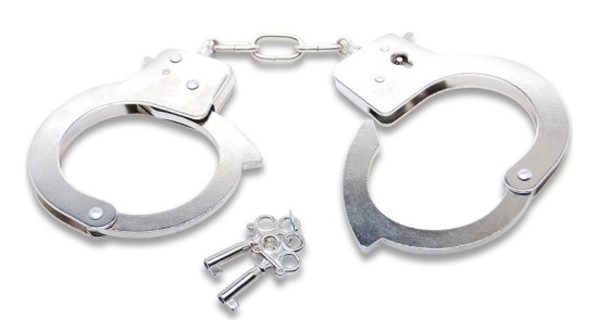 Kovová pouta na ruce Fetish Beginner Metal Cuffs
