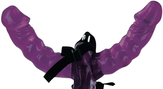 Fetish Fantasy Vibrating Double Delight Strap On
