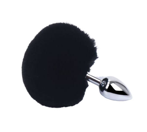 O-Products Bunny Tail Black