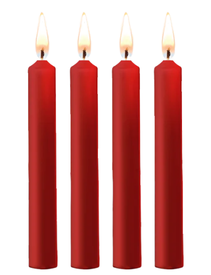 Ouch! Teasing Wax Candles Parafin 4 pack
