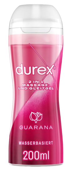 Durex Play intimní lubrikační a masážní gel se stimulující Guaranou 200 ml