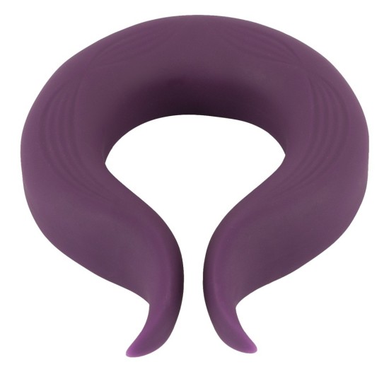 Couples Choice Two Motors Couple's Ring Silikonový párový prsten na penis s vibrací
