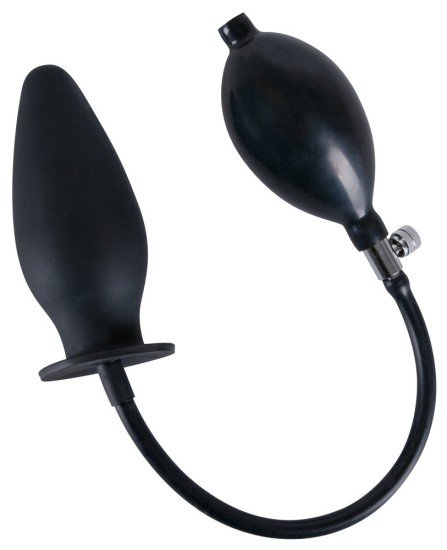 You2Toys True Black Inflatable Butt Plug