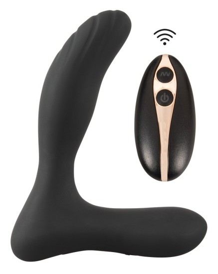 Anos RC Prostate Plug with Vibration Black