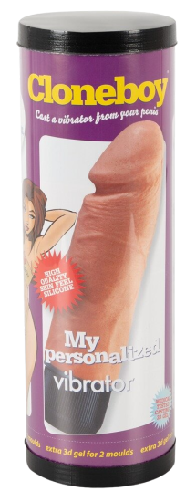 Sada pro kopii penisu s vibrační jednotkou Cloneboy Dildo
