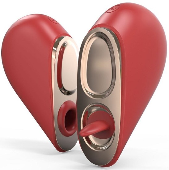 Xocoon Heartbreaker 2in1 Stimulator Red