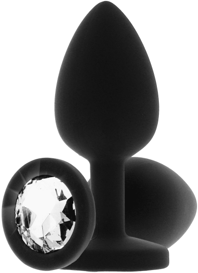 ToyJoy Diamond Booty Jewel Black Small