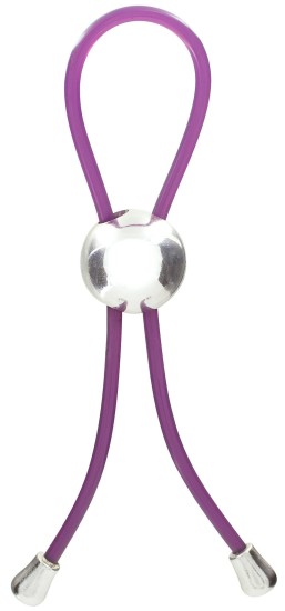 ToyJoy Adjustable Love Ring Purple - Nastavitelný kroužek - laso na penis