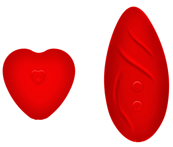 ToyJoy Divine Panty Vibe vibrační kalhotky Červená