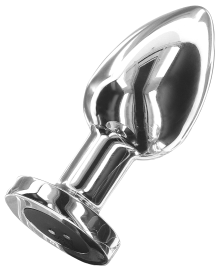 ToyJoy Buttocks The Glider Vibrating Metal Buttplug Small Silver