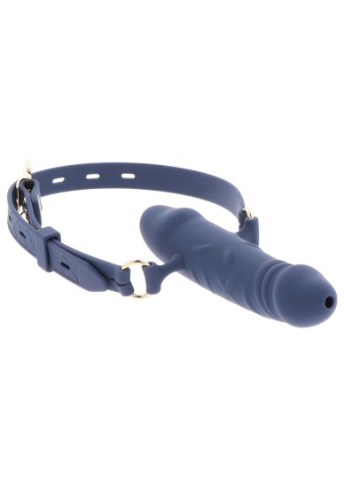 Taboom Blue Silicone Breathable Penis Gag