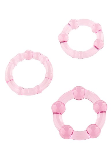 Stay Hard Three Rings Pink