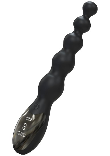 Hidden Desire Extreme Beaded Anal Power Vibrator Black